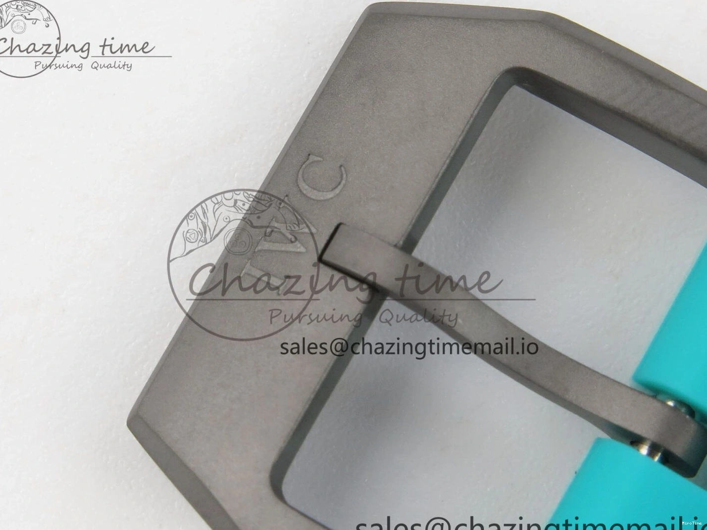 MIROTIME 0109 Pilot Mark XX BLSF 1:1 Best Edition Black Blue Dial on Blue Rubber Strap MIYOTA Sleek 6989